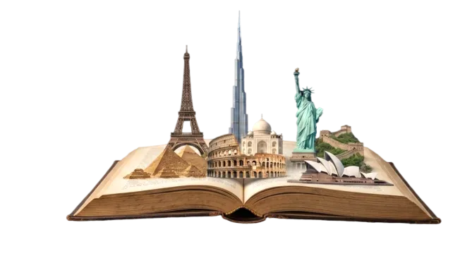 World travel clipart